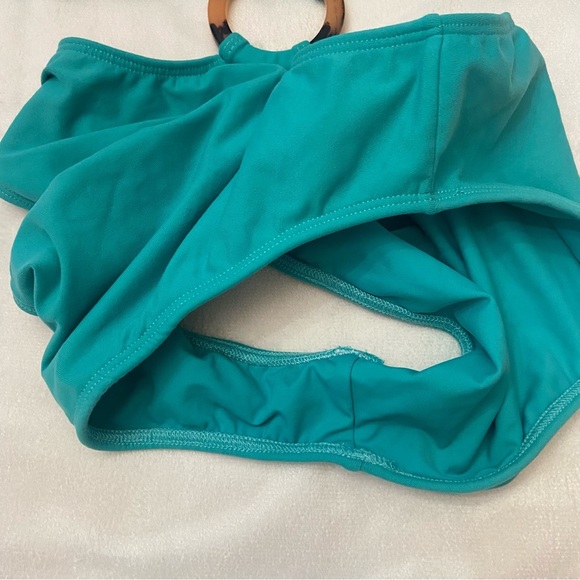 New! Montce Ky Turquoise One Piece Swimsuit 1057 - Picture 6 of 7